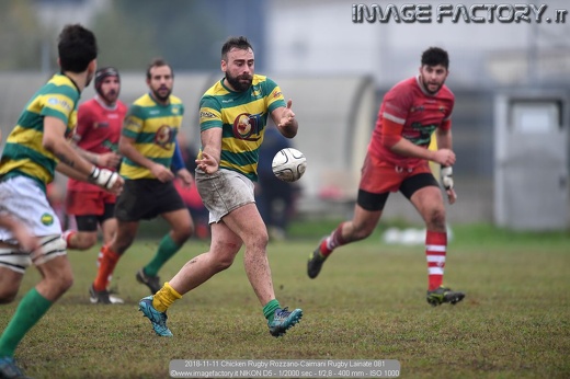 2018-11-11 Chicken Rugby Rozzano-Caimani Rugby Lainate 081